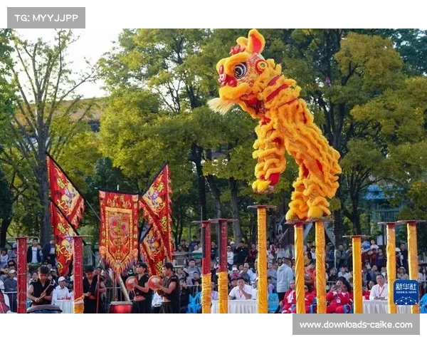 全运会群众赛事舞龙舞狮展演，展现传统体育文化